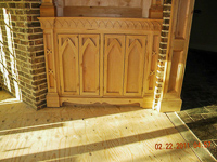 Knotty Alder TV Cabinet in Flower Mound Texas