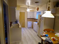 White Painted Custom Kitchen Cabinets in Denton Texas