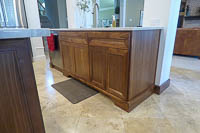 WalnutCustom Kitchen Cabinets in Flower Mound Texas
